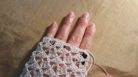 Old Fashioned Lace Gloves