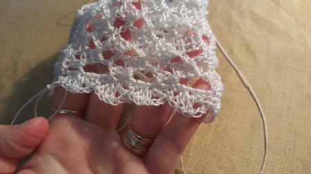 Old Fashioned Lace Gloves