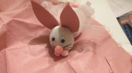 Handmade Sock Easter Bunny