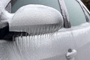 Opening a Frozen Car Door