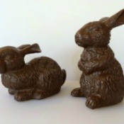 Faux Chocolate Bunnies