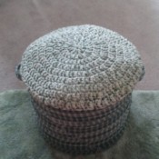 finished foot stool