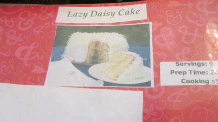 A scrapbook of recipes.