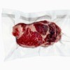 Raw meat in vacuum seal bag