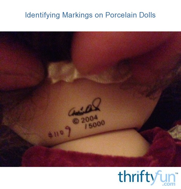 porcelain doll markings