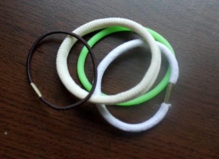 Button Hair Ties