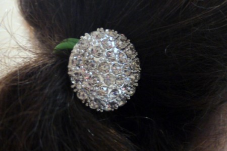 Button Hair Ties