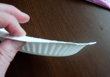 Child's Paper Plate Shoulder Bag