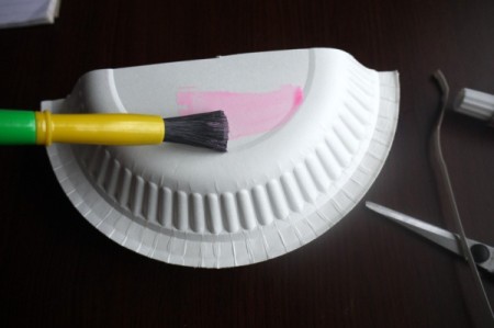 Child's Paper Plate Shoulder Bag