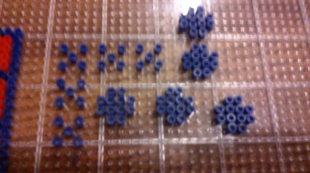 Perler Bead Tic-Tac-Toe