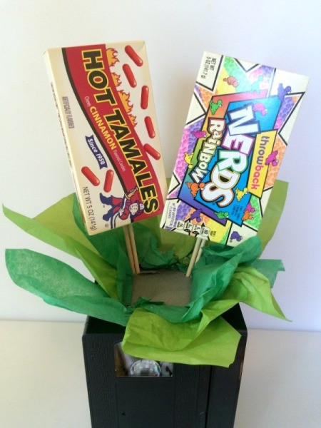 VHS Tape Candy Bouquet
