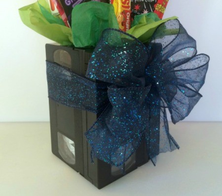 VHS Tape Candy Bouquet