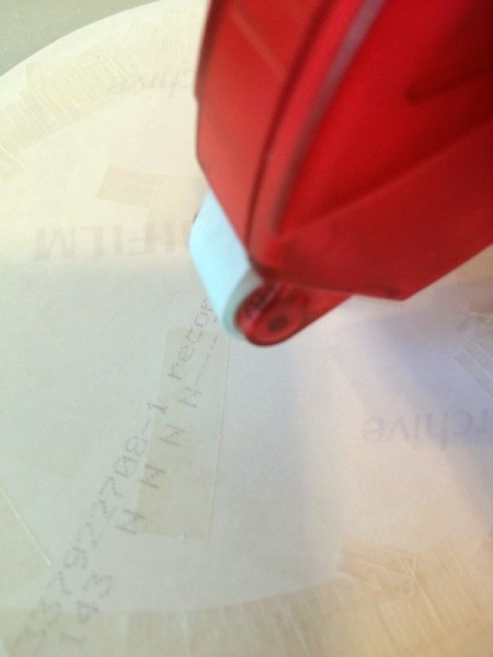 Signed Record Party Keepsake