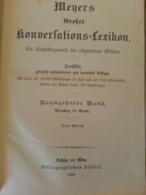 cover page in German