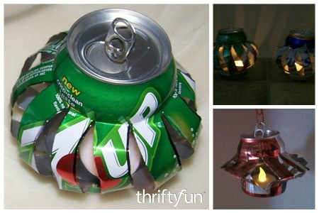 Making a Soda Can Lantern