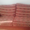 striped blanket pattern couch