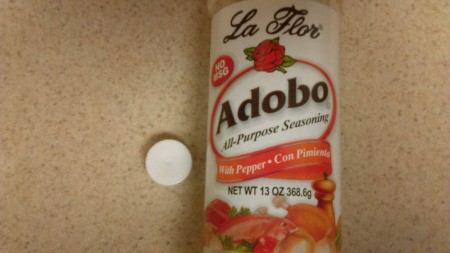 Jar of Adobo seasoning