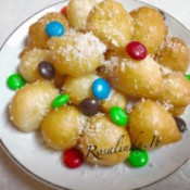 dessert cookies with M&Ms
