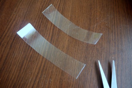 Glitzy Earrings From a Plastic Bottle