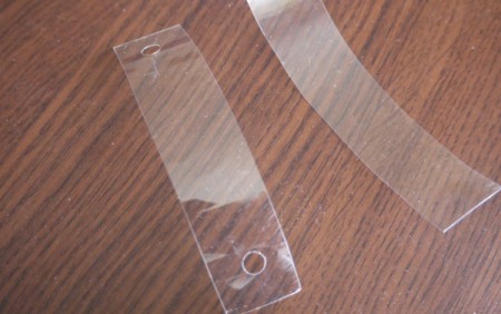 Glitzy Earrings From a Plastic Bottle