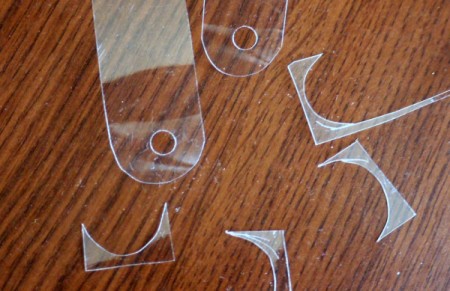 Glitzy Earrings From a Plastic Bottle