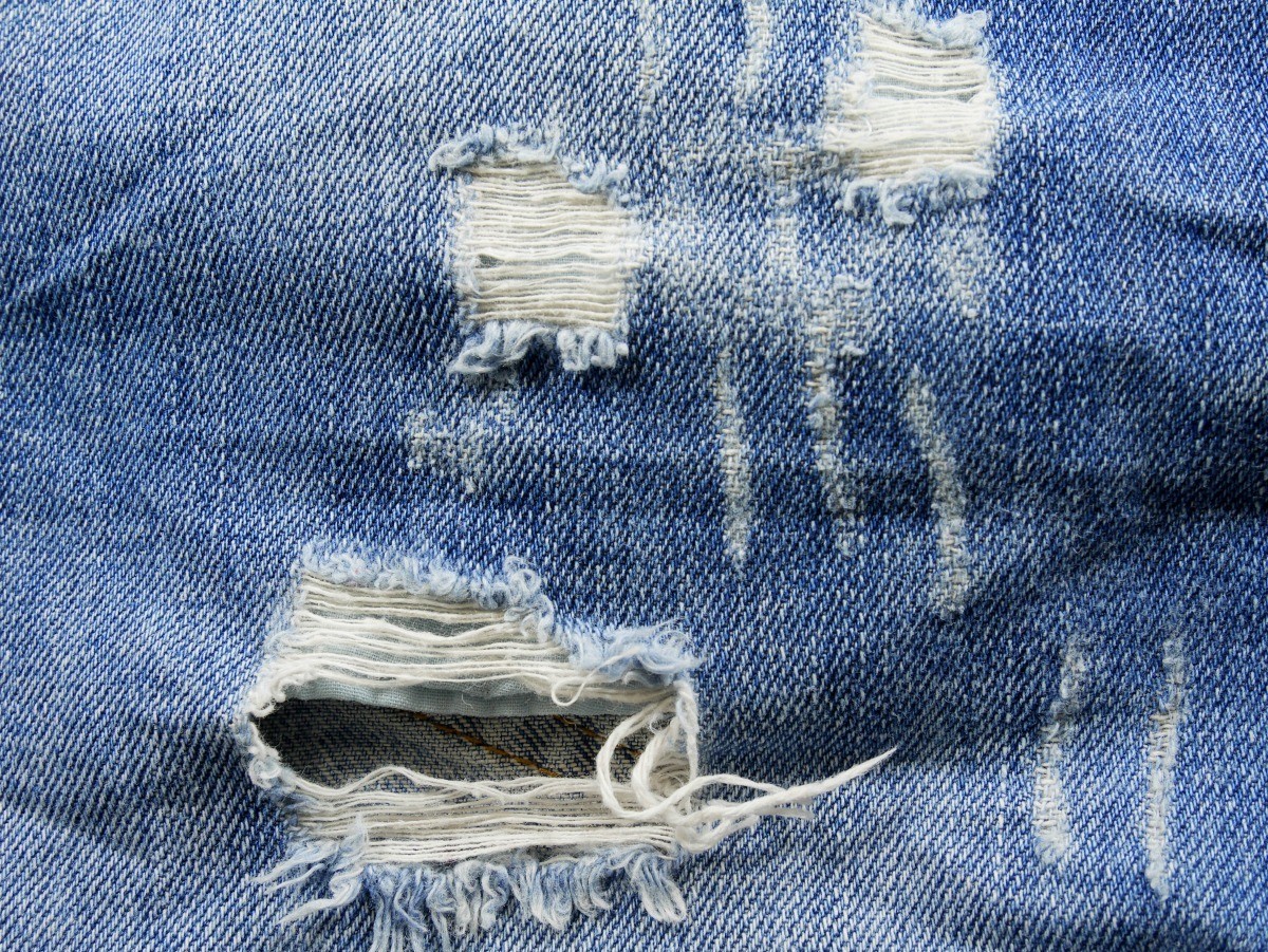 Making Distressed Jeans | ThriftyFun