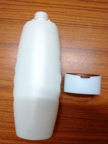Upcycled Shampoo Bottle Planter