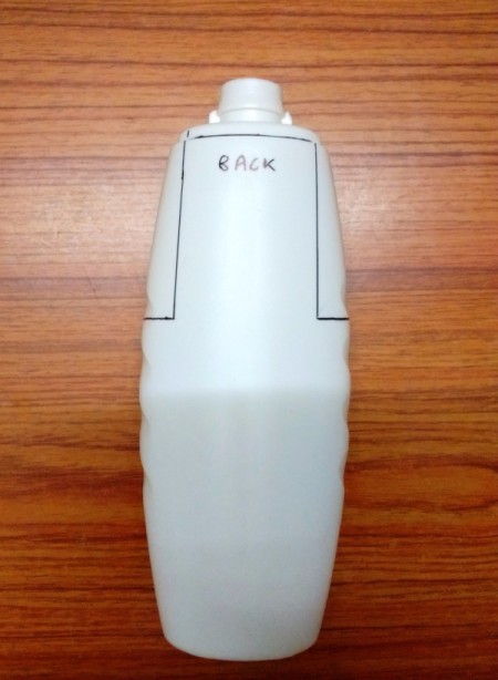 Upcycled Shampoo Bottle Planter