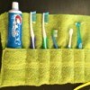 Washcloth Travel Toothbrush