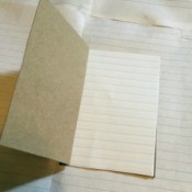 Recycled Box Notebooks