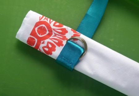 Easy Ribbon Tie for Serviettes (Napkins)