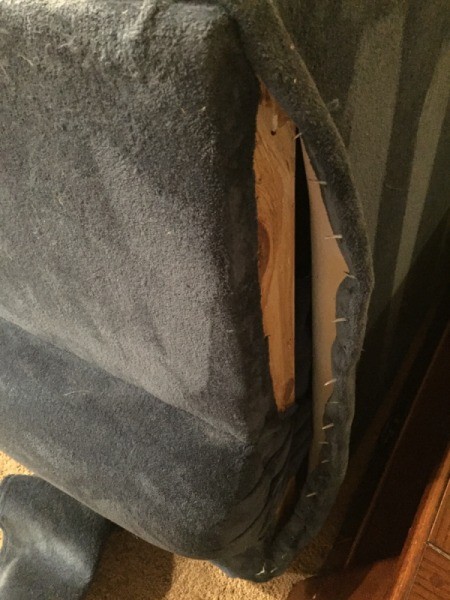 Repairing Cat Scratched Couch