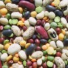 A variety of mixed bulk beans