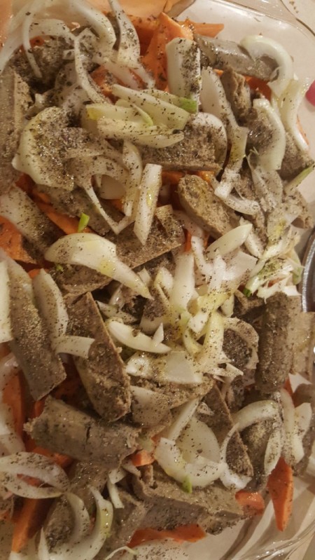 Sweet Potato Sausage Bake