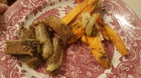 Sweet Potato Sausage Bake