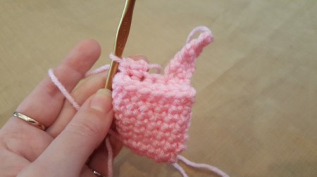 Crocheted Bunny Nugget