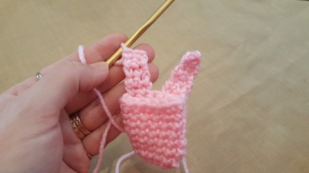 Crocheted Bunny Nugget