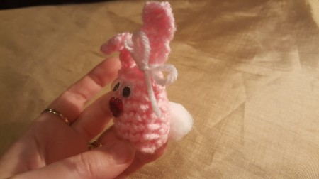 Crocheted Bunny Nugget