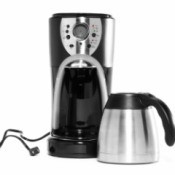 Home Coffeemaker against a white background