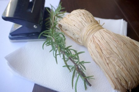 Rosemary Serviette (Napkin) Rings