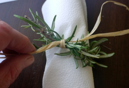 Rosemary Serviette (Napkin) Rings