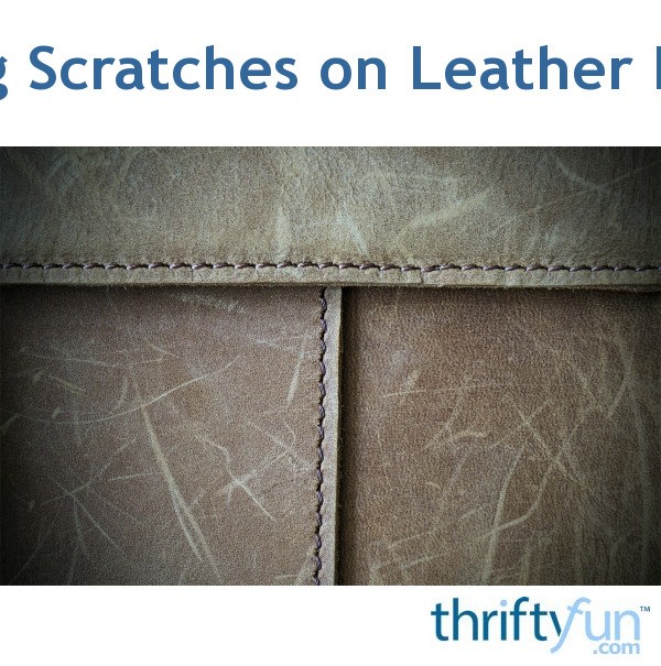 Scratches In Leather Furniture, How To Cover Dog Scratches On Leather Furniture
