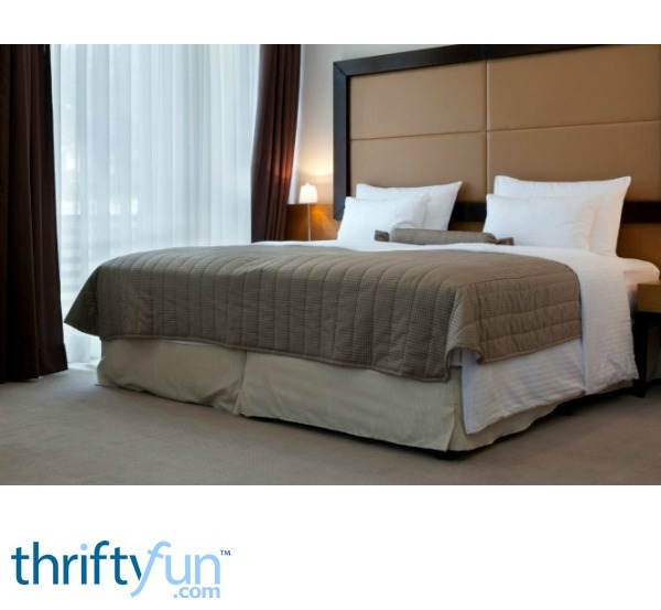 Making A Bed Skirt For King Sized Thriftyfun