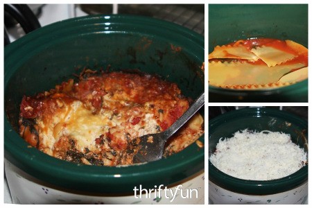 Crockpot Vegetarian Lasagna Recipe