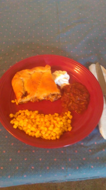 Double Crust Taco Pie