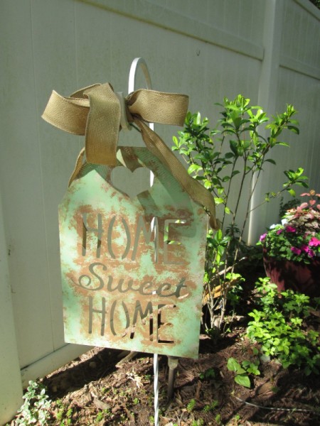 How To Take A Sign And Make It Look Vintage