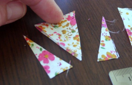 Simple Pennant Cake Topper