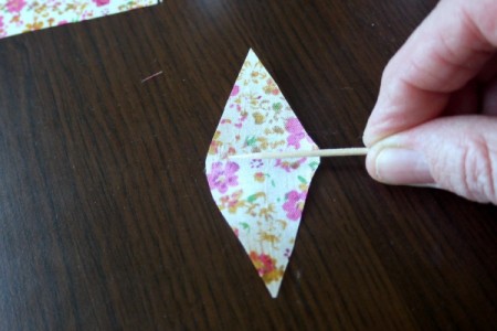 Simple Pennant Cake Topper