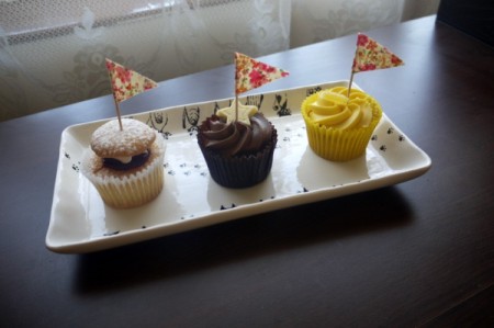 Simple Pennant Cake Topper