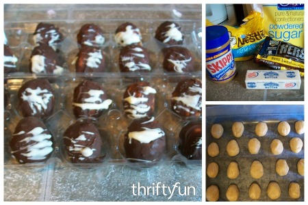 Chocolate Peanut Butter Easter Eggs